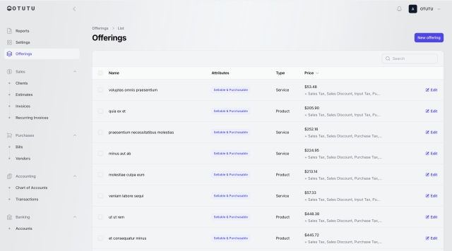 Intelligent Product & Service Catalog